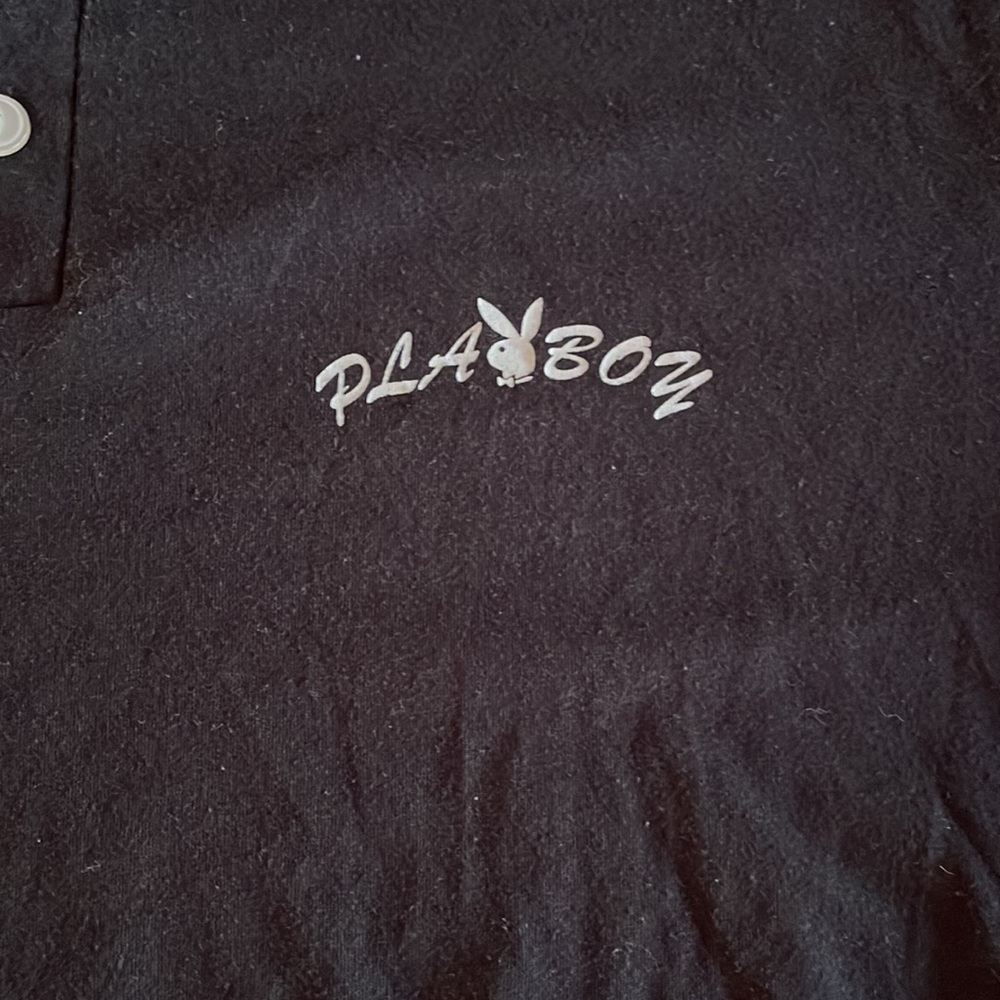Supreme x Playboy T-Shirt - Black - Size Medium - Used - Picture 2 of 9